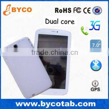 7 inch cheapest 3G Tablet Phone with GPS wifi 2 cameras RAM 512MB