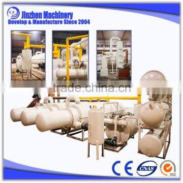 Pyrolysis Scrap Tire Rubber to Diesel Oil Recycling Plant photo-2