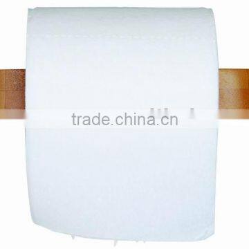 Wall-Mounted Bamboo toilet Roll Paper Holder