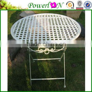 Cheap Price Unique New Fashion Metal Round Outdoor Garden Table Outdoor Table For Garden Backyard