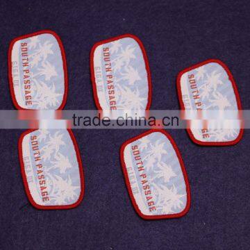 High Quality Silk Screen Printed Embossed Main Label For Clothing photo-6