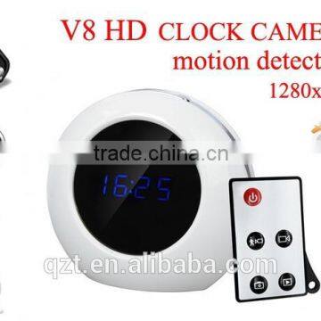 Digital video timer mirror clock web camera remote control