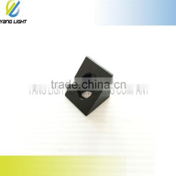 Made in Taiwan CNC modules corner connector angle triangle Aluminium Anodizing CNC angle corner