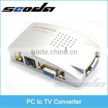 New Arrival Video Converter VGA to Video PC to TV Converter box