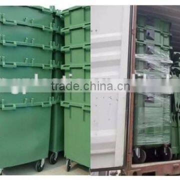 Outdoor Plastic Dustbin Garbage Bin 240L