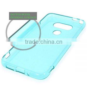 C&T Soft Super Slim Flexible Frosted Transparent TPU Case for LG G5 photo-5