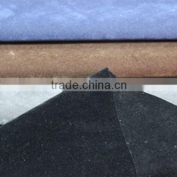 Two side suede fabric for handbag use,also use for women shoes upper