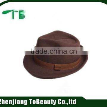 mans customized leisure felt hat wholesale