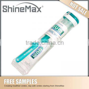 Plastic adult toothbrush and toothpaste inside wholesale disposable toothbrush