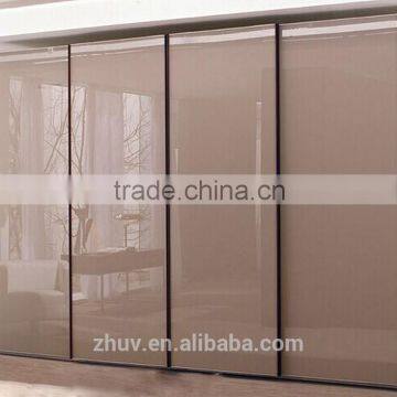 2015 high gloss door mdf wardrobe designs