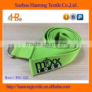 Yoga Strap Yoga belt Adjustable Yoga Stretch Strap cotton D ring yoga stretching strap