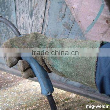 Cow split leather CE welding gloves