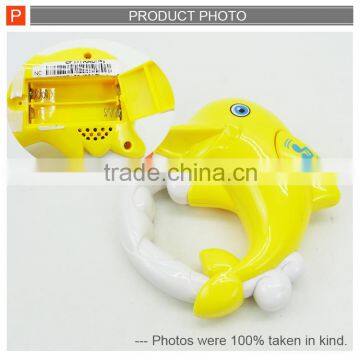 Safety Electric Infant Intelligent Ocean Bell Baby Rattle With Music photo-4