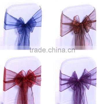 Fancy Organza Chair Sashes For Wedding