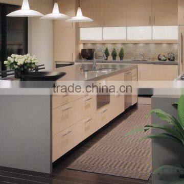 Modern polished solid surface resin stone kitchen countertop& man-made quartz stone kitchen countertops