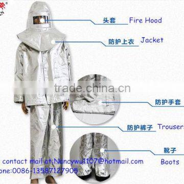 Aluminum Fire Proximity Suit With High Quality Reasonable Price