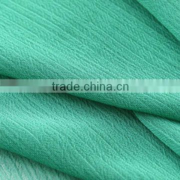 crinkle chiffon fabric/chiffon dress fabric/chiffon crepe fabric