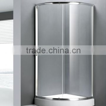 900*900*1950 mm Sector single sliding door shower enclosure with ABS shower enclosure