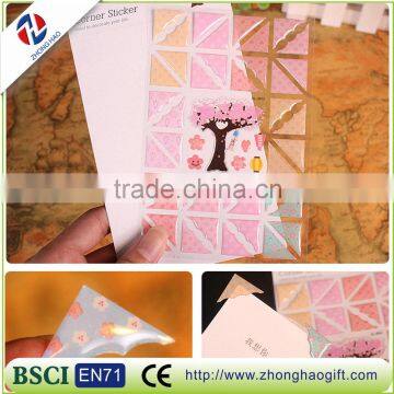 scrapbooking epoxy adhesive photo corner sticker