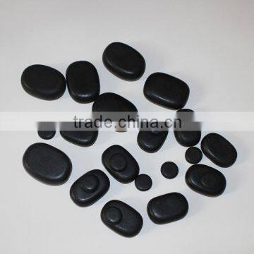 16 Pcs Hot Stone Massage Set Natural Basalt Massage Stone/ Therapy Spa Hot Stones photo-3