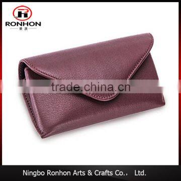 PU leather glasses case for unisex with special design