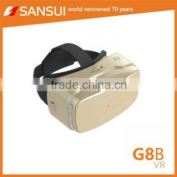 2017 SANSUI vr headset all in one vr with bluetooth wifi hot 3d movie installded