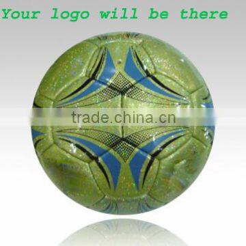 Shining promotional level ball with custom logos