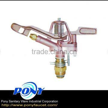 High Quality Taiwan made Brass lawn impact Impulse Sprinkler