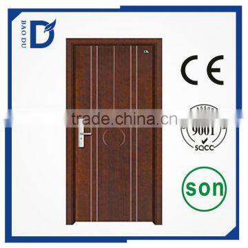 security steel wood armored door household or used in hotel or hospital