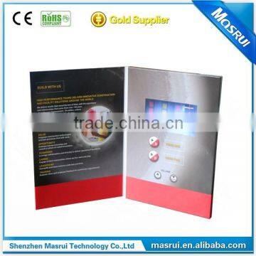Paper Card With LCD Video Invitation Card photo-3