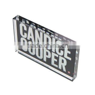 custom glass block