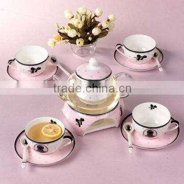 Good Quality Creative Customized Fancy Bone China Ceramics Tea Set photo-4