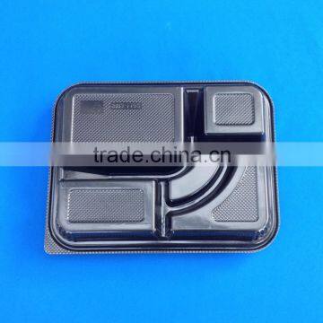 Plastic Disposable Lunch Box With Compartments photo-4
