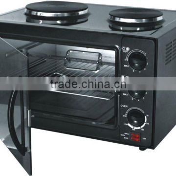 home use electric oven with hot plate