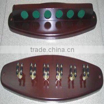 Beautiful design snooker cue rack