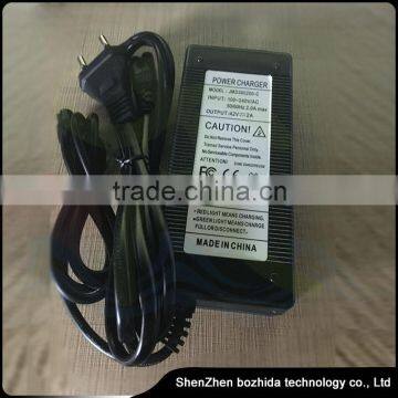 42v Li-ion Battery Charger For Self Balancing Scooter 42v 2a 100v-240v 2 Wheels Electric Hoverboard Parts In Stock
