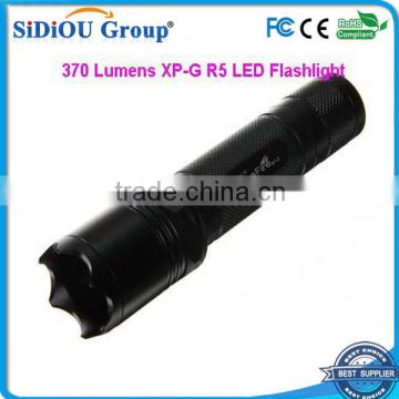 370 Lumens XP-G R5 LED Flashlight