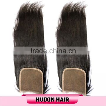 New product 2016 best selling factory price 100% human brazilian straight lace closures