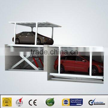 Underground Double Deck Car Lift