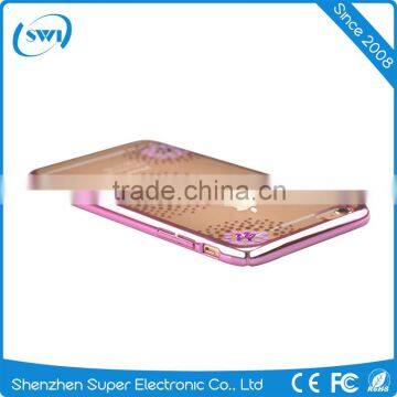 2017 Cell Phone Trending Products Crystal Electroplating PC Back Cases Cover For Iphone 6 6S 6 Plus photo-6