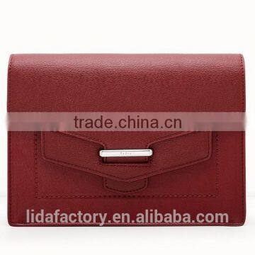 Hot Sale Manufacturer Western Style Low Price Ladies Clutch Handbag Purses Handbag(LDO-160931)