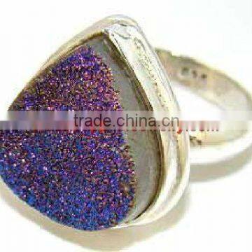 Manufacture Amethyst Indian Online 925 Sterling Silver Ring Jewellery Wholesale Jaipur Rings