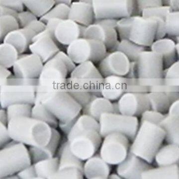 High quality, low price white PVC raw material price for pvc pipe and trunking