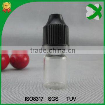 empty eliquid bottle 3ml with childproof cap in stock