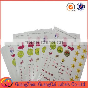 High quality printing labels clear sticker