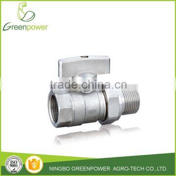 Live-fit Brass Ball Valve With Straight Handle