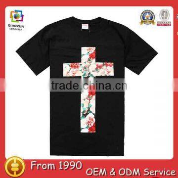 OEM Service Men Custom Logo Silk Screen Printing Shirt