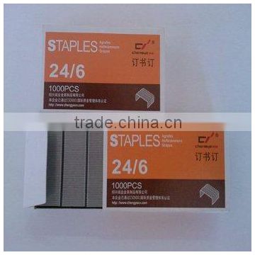 Rapid galvanized single-line 24/6 office staples