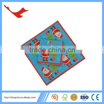 007 christmas decoration custom printed fancy logo tissue paper