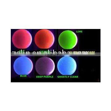 Acrylic glow in dark ball wholesales body piercing jewelry accessory